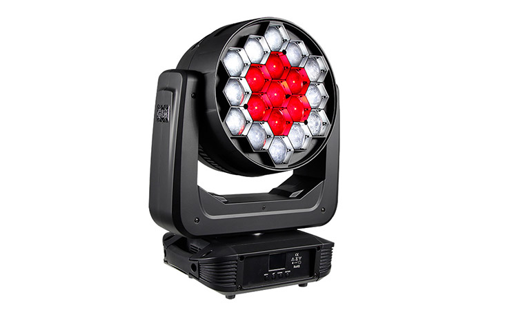 VIZI WASH Z19PRO 19x30W LED Zoom Moving Head